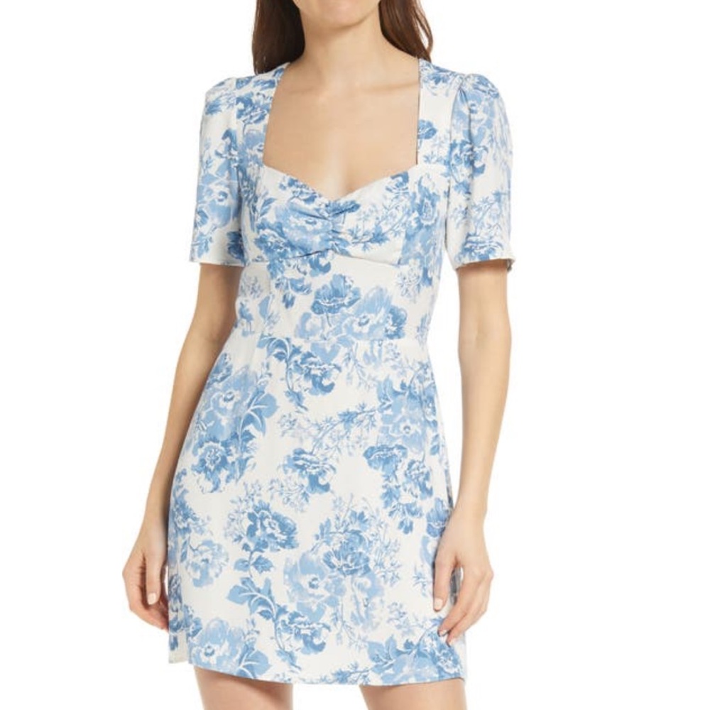 Reformation Brittany floral minidress size 10